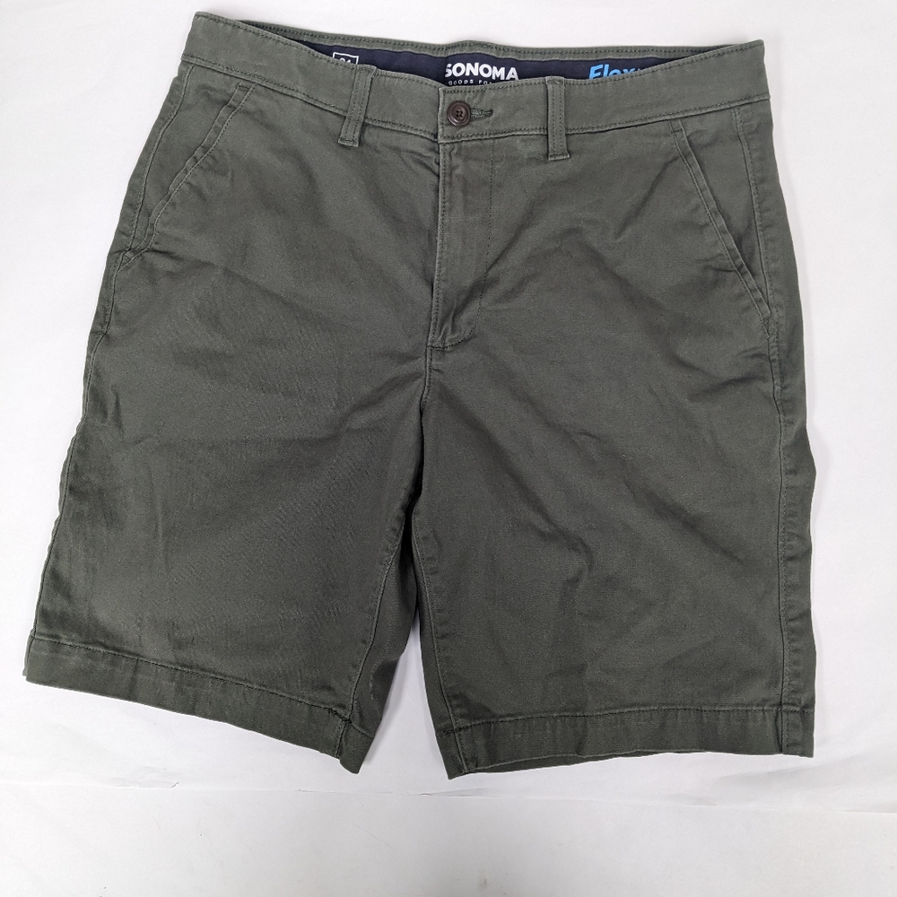 Green Sonoma 10 Inch Khaki shorts size 34   [34]